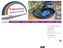 Tablet Screenshot of fahrschule-weiberwirtschaft.de